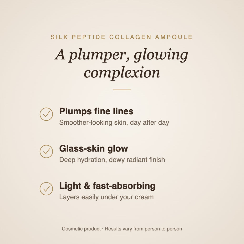 BARUBT Silk Peptide Collagen Ampoule benefits