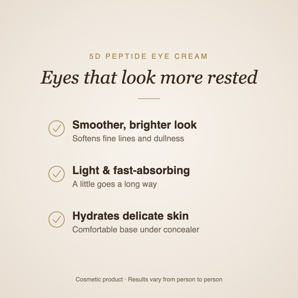 Hoygi 5D Peptide Eye Cream benefits