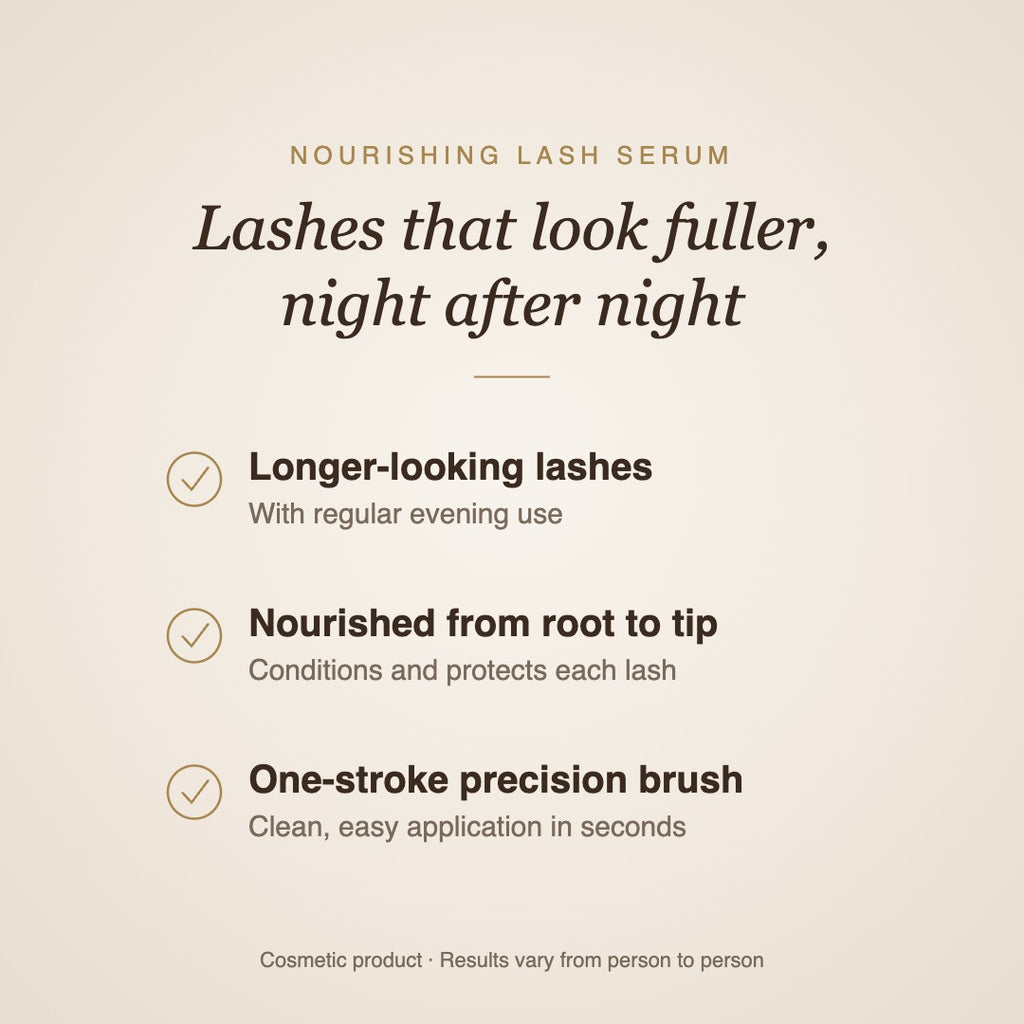 JUJUDREAM Nourishing Lash Serum benefits