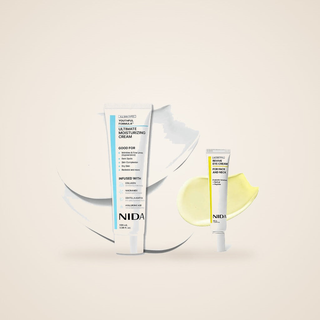 NIDA Centella & Niacinamide Face Cream and Eye Cream