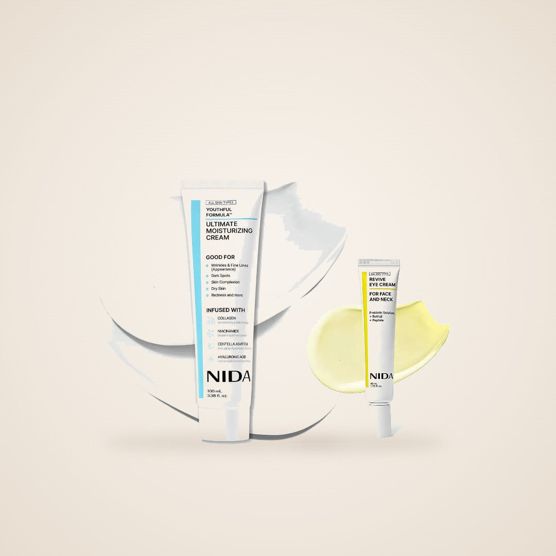 NIDA Centella & Niacinamide Face Cream and Eye Cream